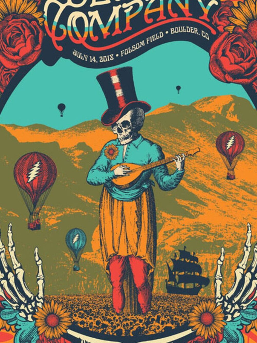 Dead & Company CD Soundboards (3-CD) ~ Boulder, CO 7/14/18 ~ Brand New!